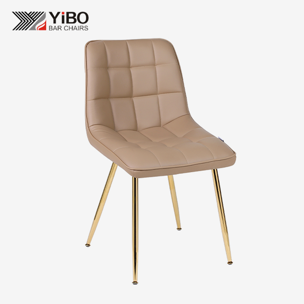 Velvet Checkered Dining Table Chair